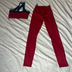 XS Red/ Navy Lerin Set used once